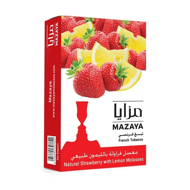 Mazaya Strawberry with Lemon Hookah Flavors