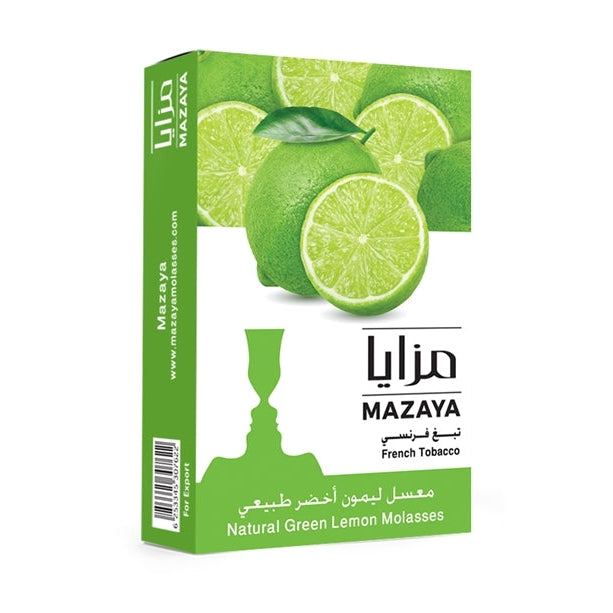 Mazaya Green Lemon Hookah Flavors