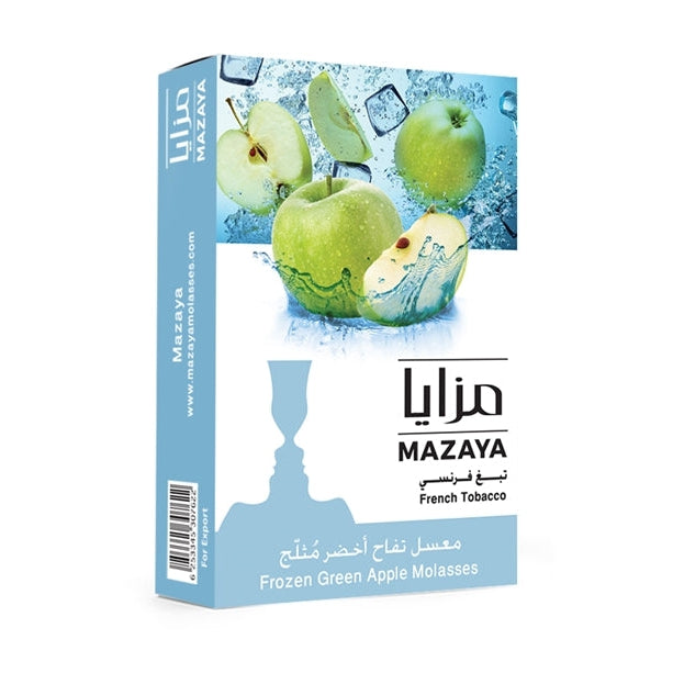 Mazaya Frozen Green Apple Hookah Flavors