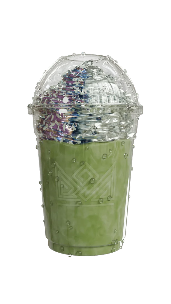 Sapphire Crown Matcha Cocos Hookah Flavor