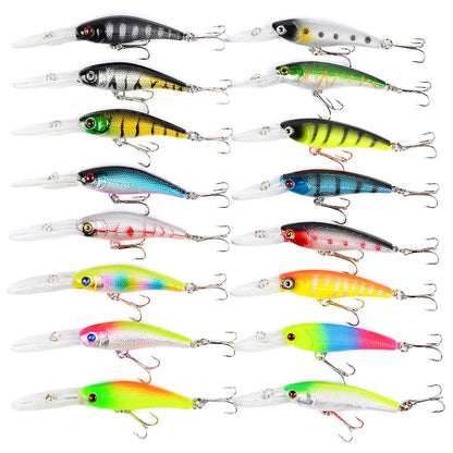 16-Piece Fishing Lure Set