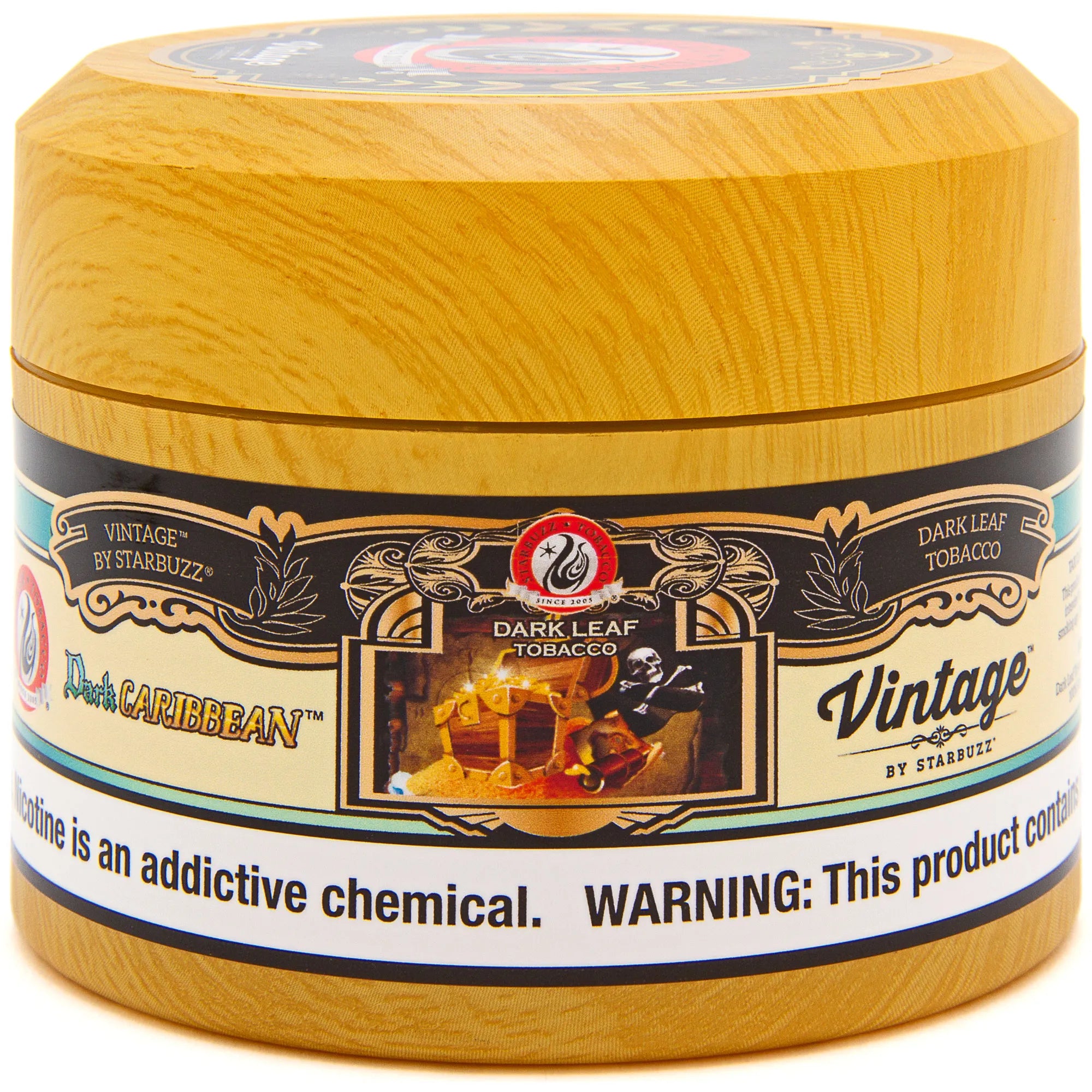 Starbuzz Vintage Dark Caribbean Hookah Flavor 200g