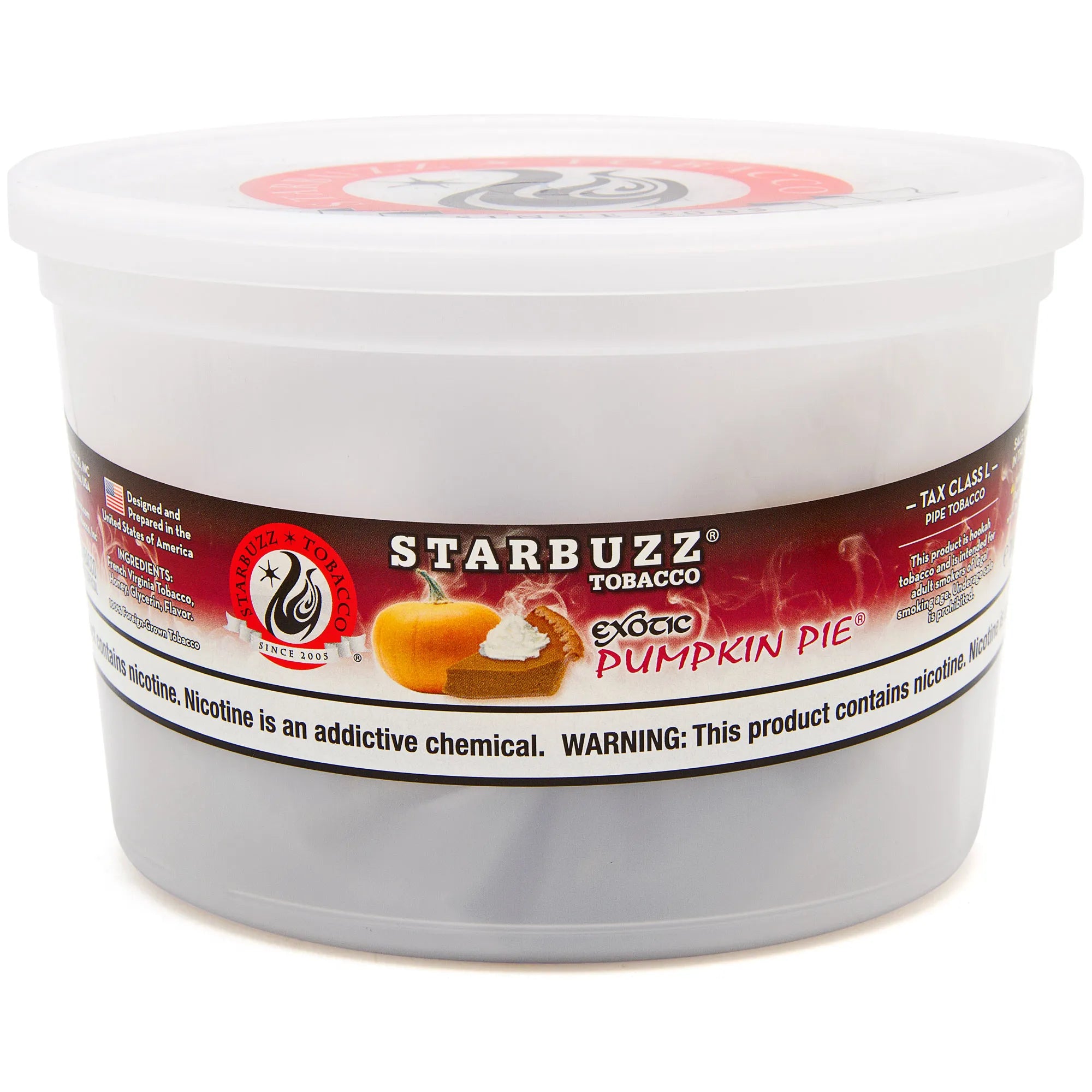 Starbuzz Exotic Pumpkin Pie Hookah Flavor