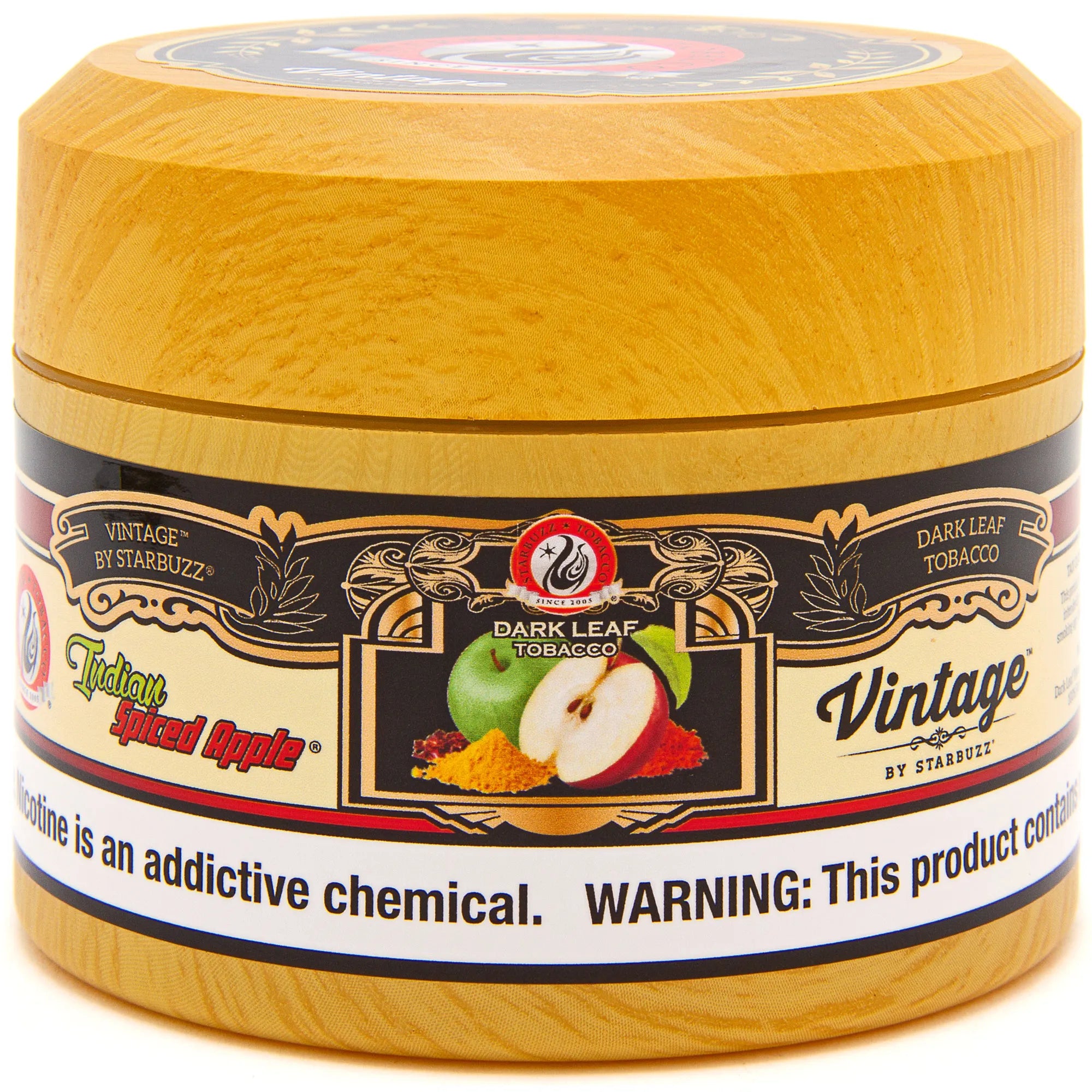 Starbuzz Vintage Indian Spiced Apple Hookah Flavor 200g