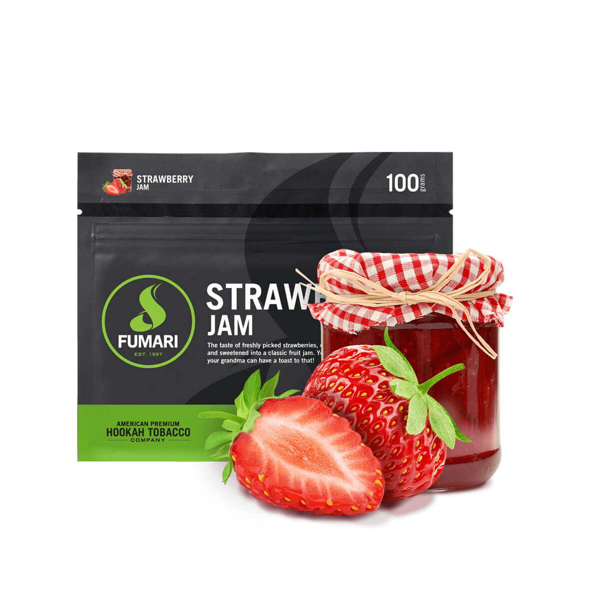 Fumari Strawberry Jam Hookah Shisha Flavor