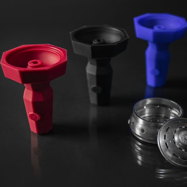 AMY Deluxe Silicone Hookah Shisha Bowl With Heat Box TTST006