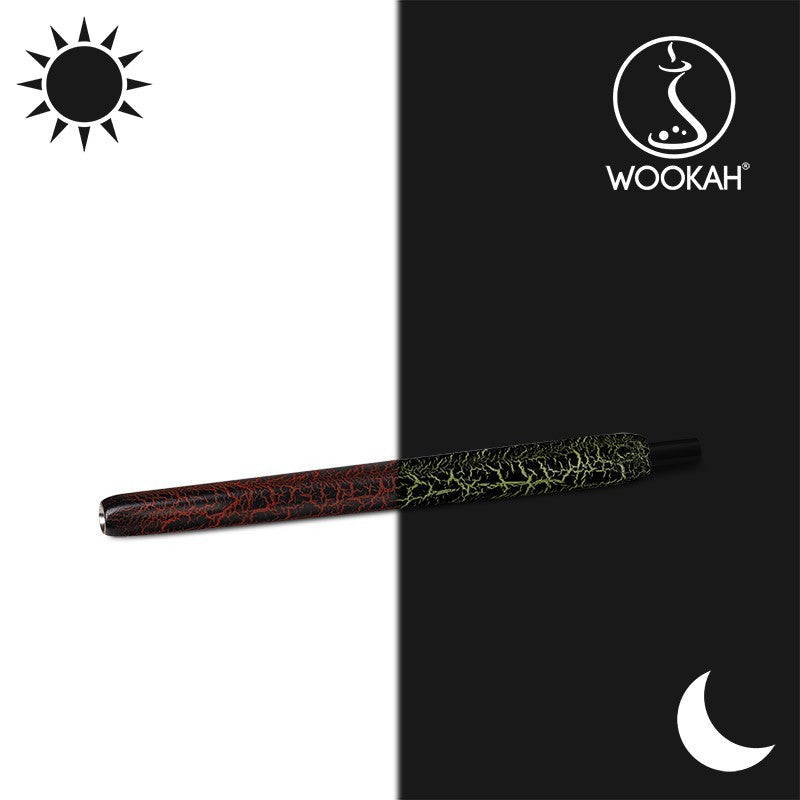 WOOKAH Wooden Mouthpiece Lumi Red Standard