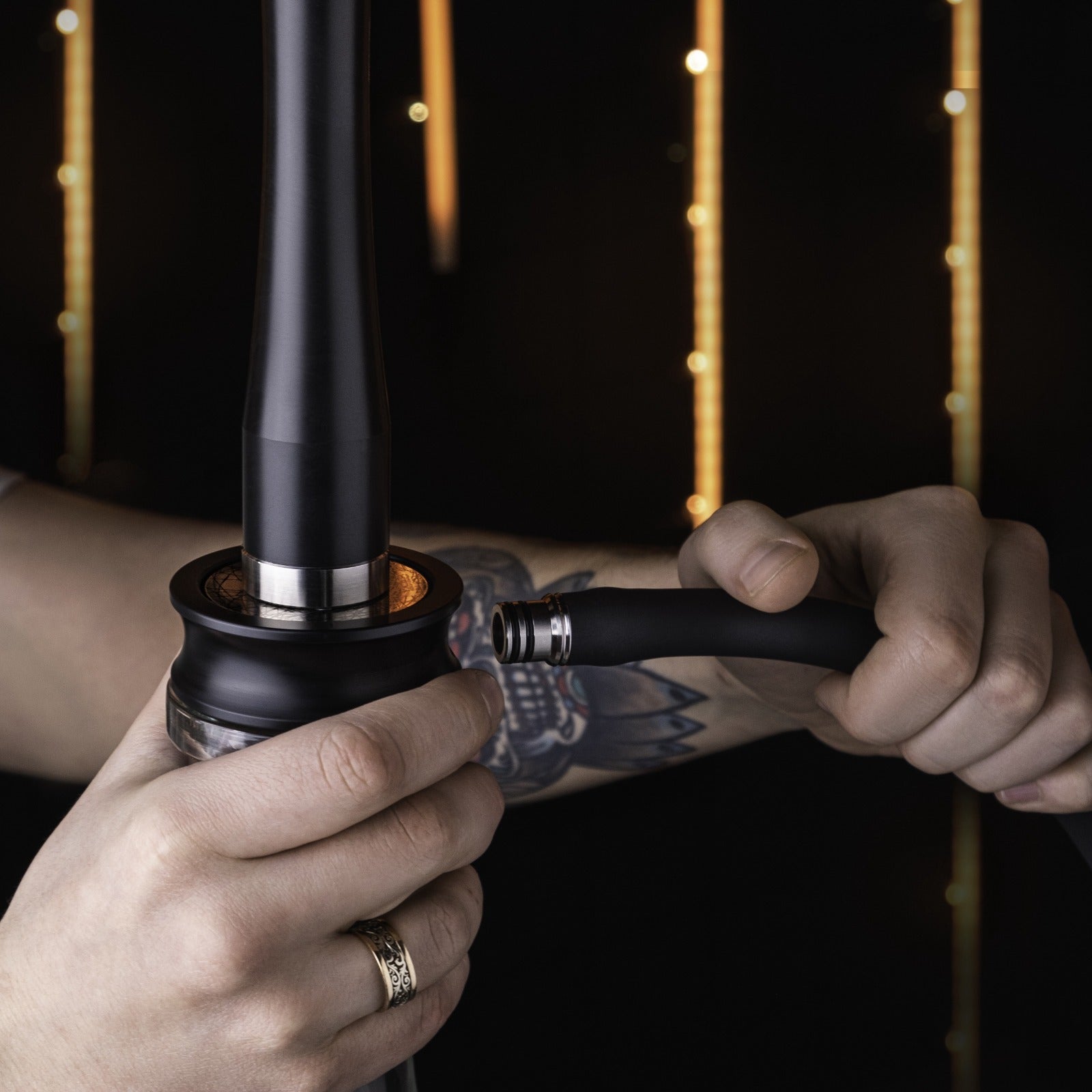 YKAP Ego Black Hookah