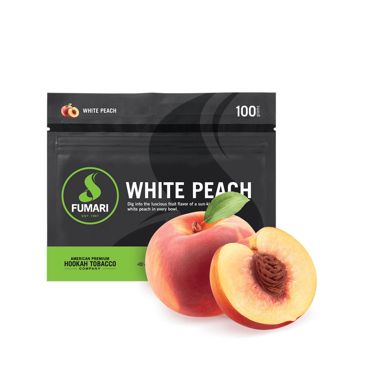 Fumari White Peach Hookah Shisha Flavor