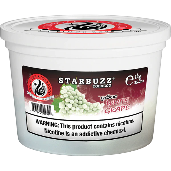 Starbuzz Exotic White Grape Hookah Flavor
