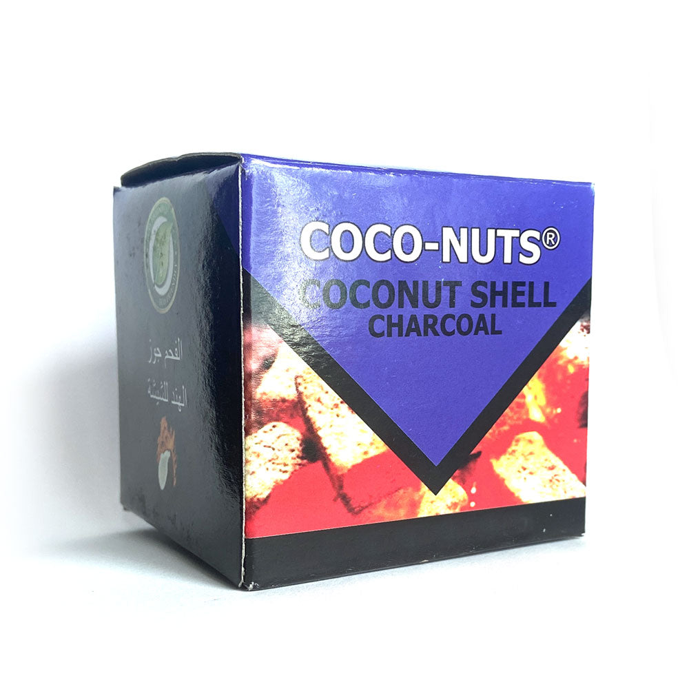 Zebra Coco-Nuts Hookahs Coals - Cubettes (27 Pieces)