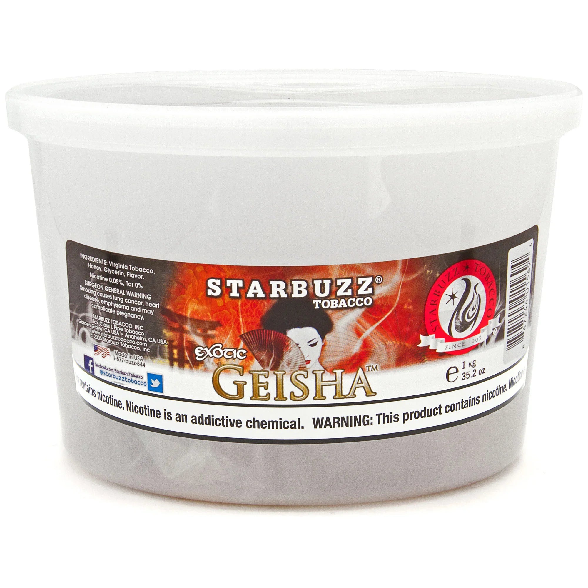 Starbuzz Bold Geisha Hookah Flavor