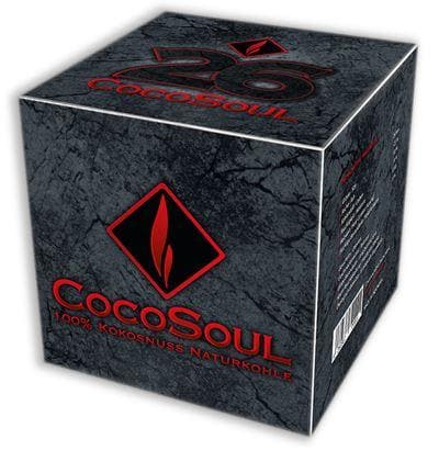 Cocosoul - Premium Coconut Hookah Coals 26mm