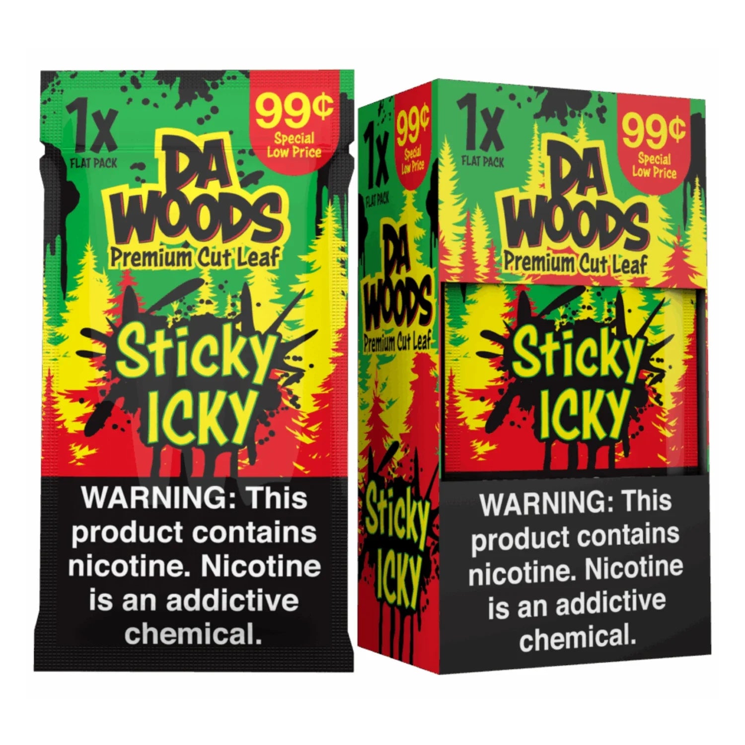 Da Woods Premium Cut Tobacco Leaf pack of 20