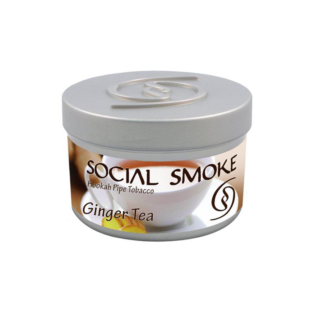Social Smoke Ginger Tea Hookah Flavor - 200G