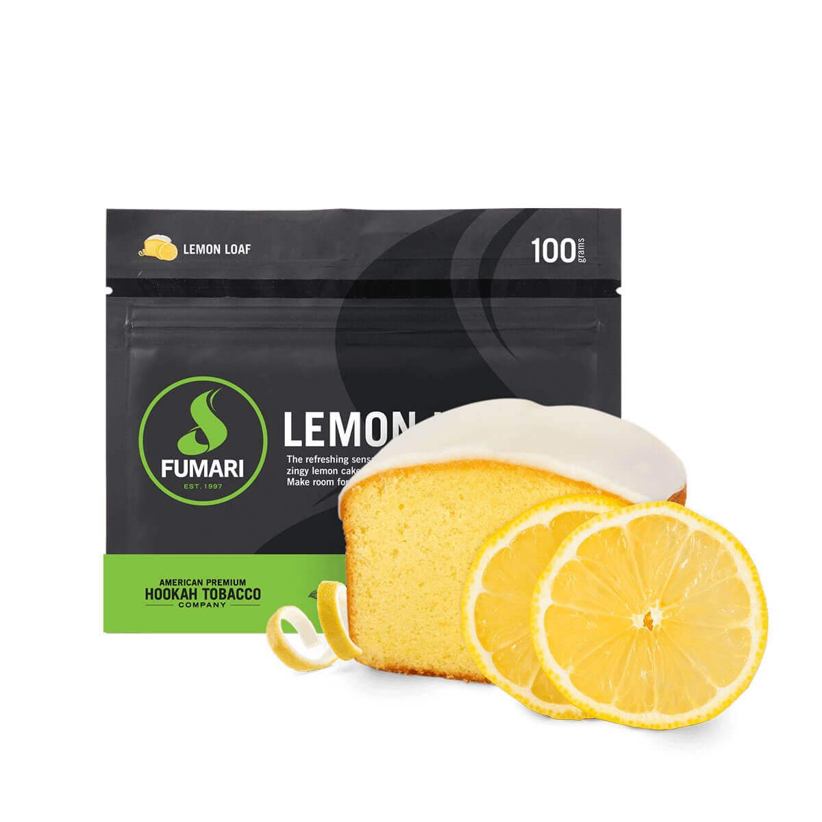 Fumari Lemon Loaf Hookah Shisha Flavor