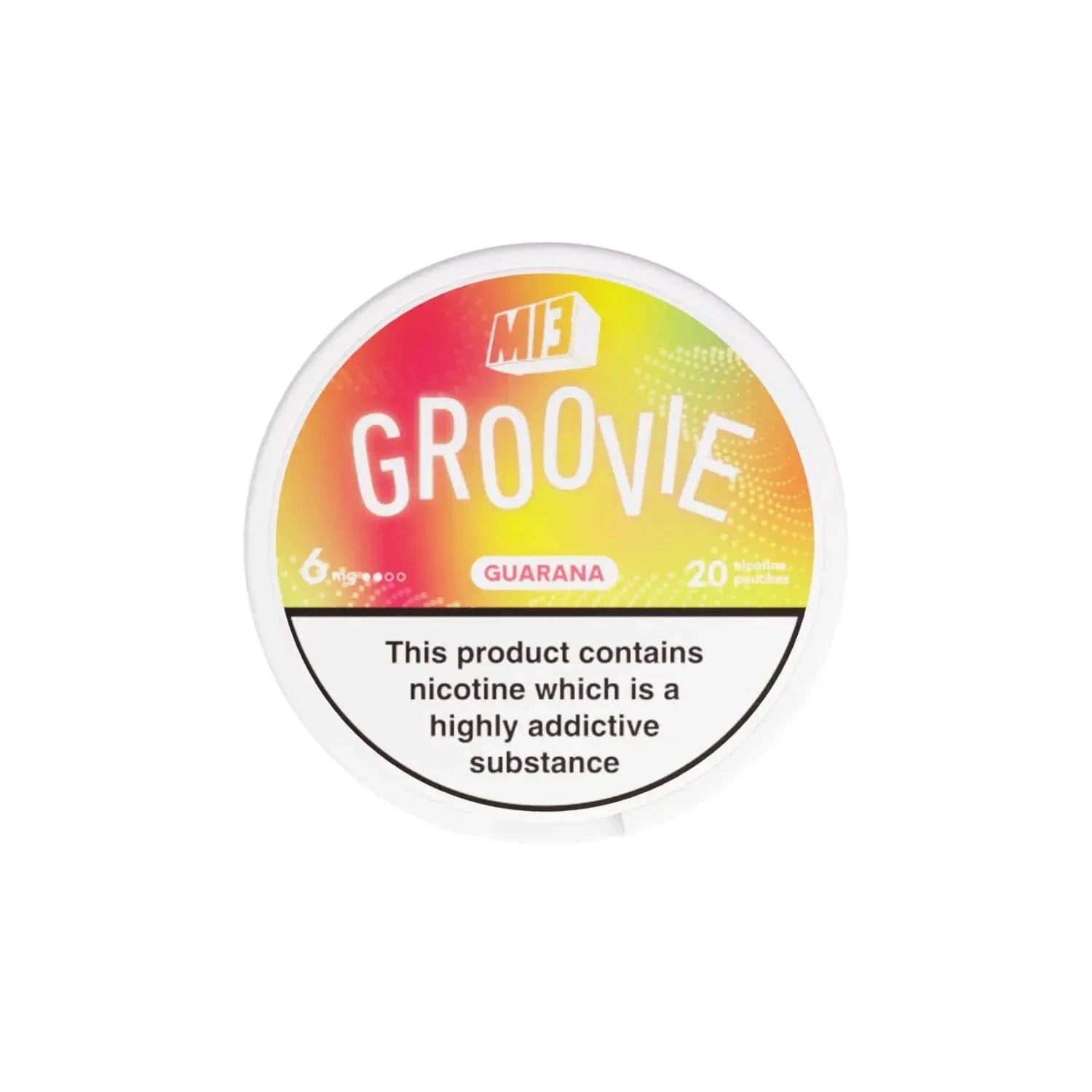 Groovie Nicotine Pounches 6 mg