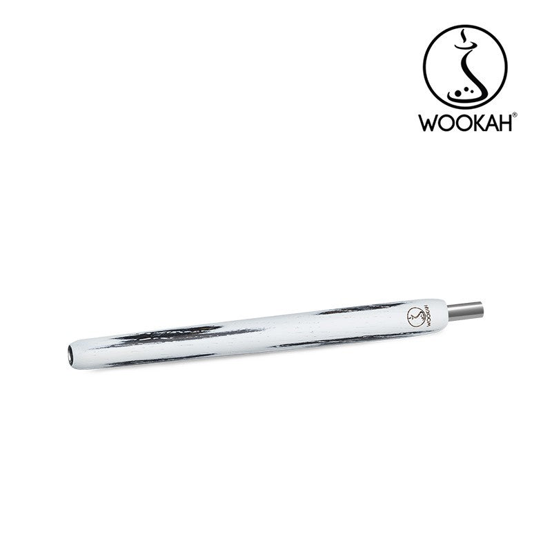 WOOKAH Wooden Mouthpiece White Black Standard